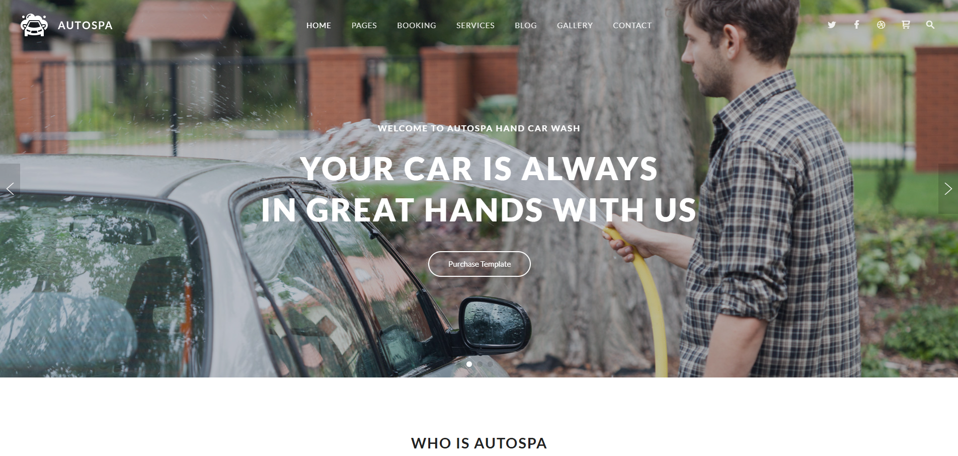 Autospa - Site Web de Service de Lavage Auto